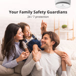 Lade das Bild in den Galerie-Viewer, Wisualarm smoke alarm 24hours protection
