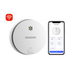 Load image into Gallery viewer, Wisualarm smart wifi smoke alarm
