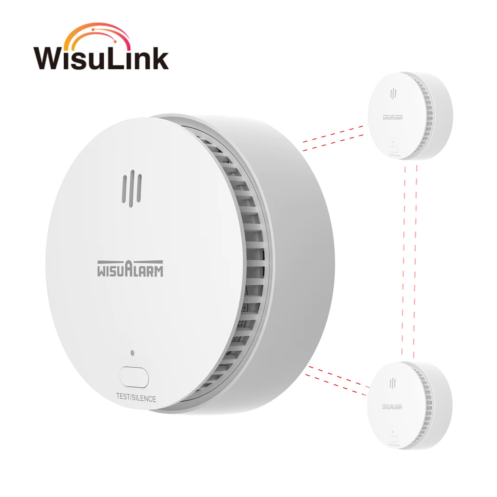 Wisualarm 10-year Wireless Interconnected Smoke Alarm(Sealed  Non-Replaceable Battery) – WISUALARM