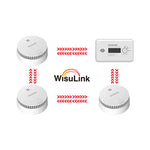 Afbeelding in Gallery-weergave laden, Wisualarm smart smoke alarm and carbon monoxide alarm
