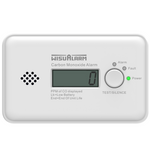 Charger l&#39;image dans la galerie, Wisualarm carbon monoxide alarm with LCD screen
