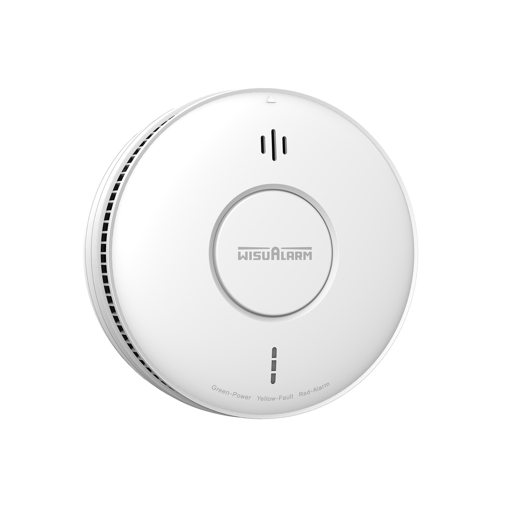5 Years Standalone Smoke Alarm With Replacable Battery – WISUALARM